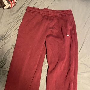 Red Nike pants